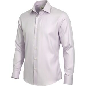 Joseph Abboud Men's Dress Shirt 100% Egyptian Cotton 15.5-32 Lavender